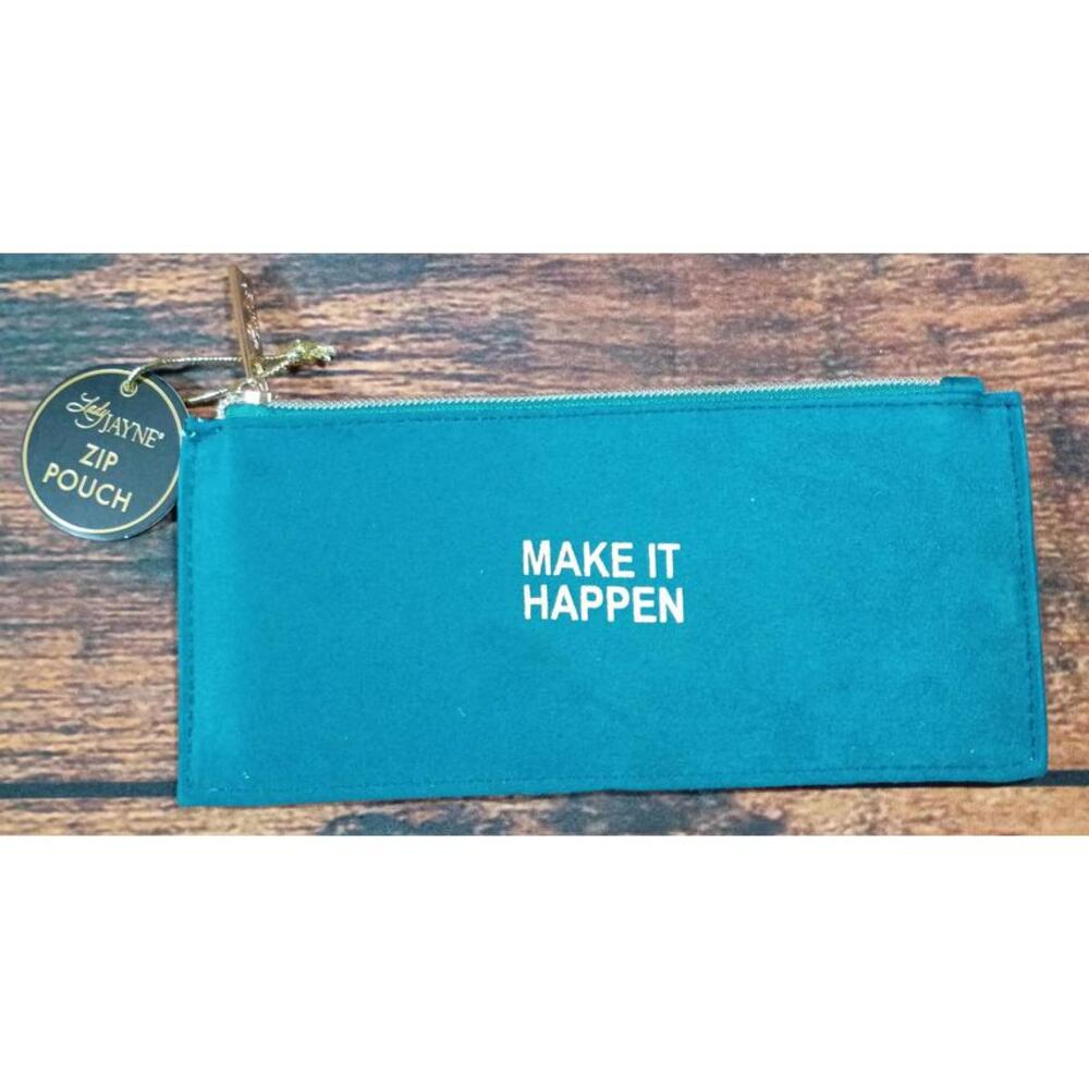 Jayne‎ Zip Pouch - Make It Happen - Teal